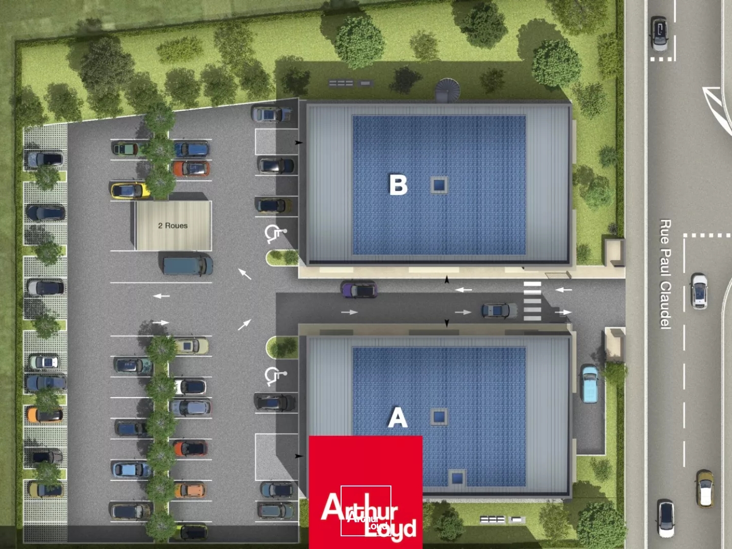 Locaux à vendre - 2261m2 - Villefranche-Sur-... (69400)