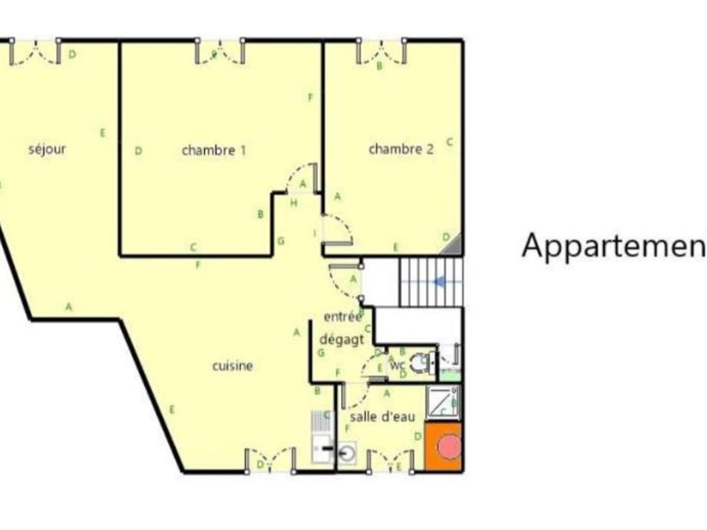 Appartement à vendre - 3 pièces - 66m2 - Montargis (45200)