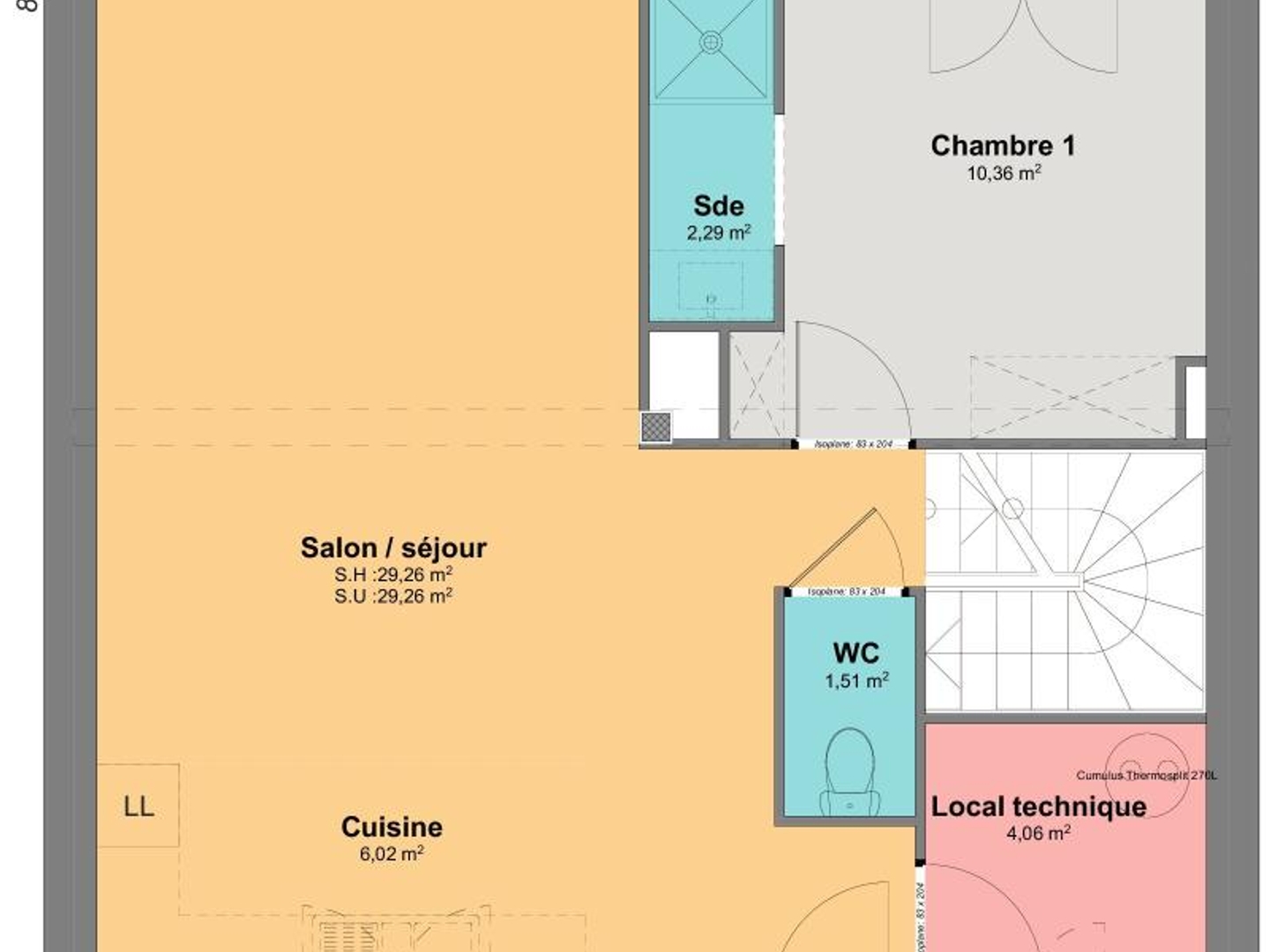 Maison à vendre - 92m2 - Coltainville (28300)