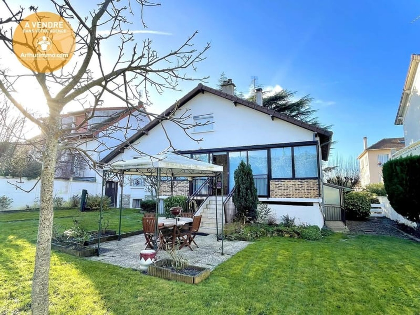 Maison 7 pièces terrain 560 m2 Quartier Sud Pierrefitte sur Seine (93)