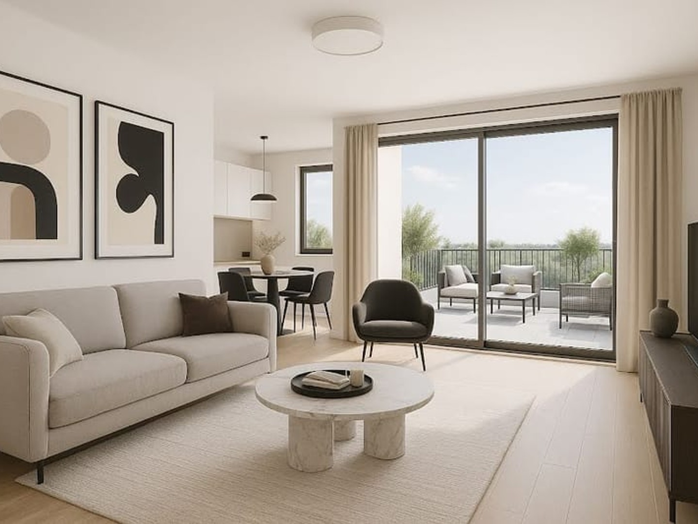 Appartement 4 pièces 82 m²