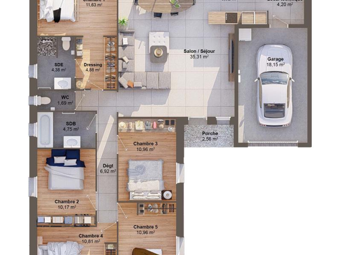 Maison à vendre - 123m2 - Cognac (16100)
