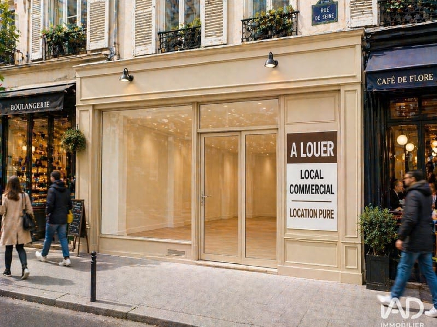Location Boutique/Local commercial 90 m²
