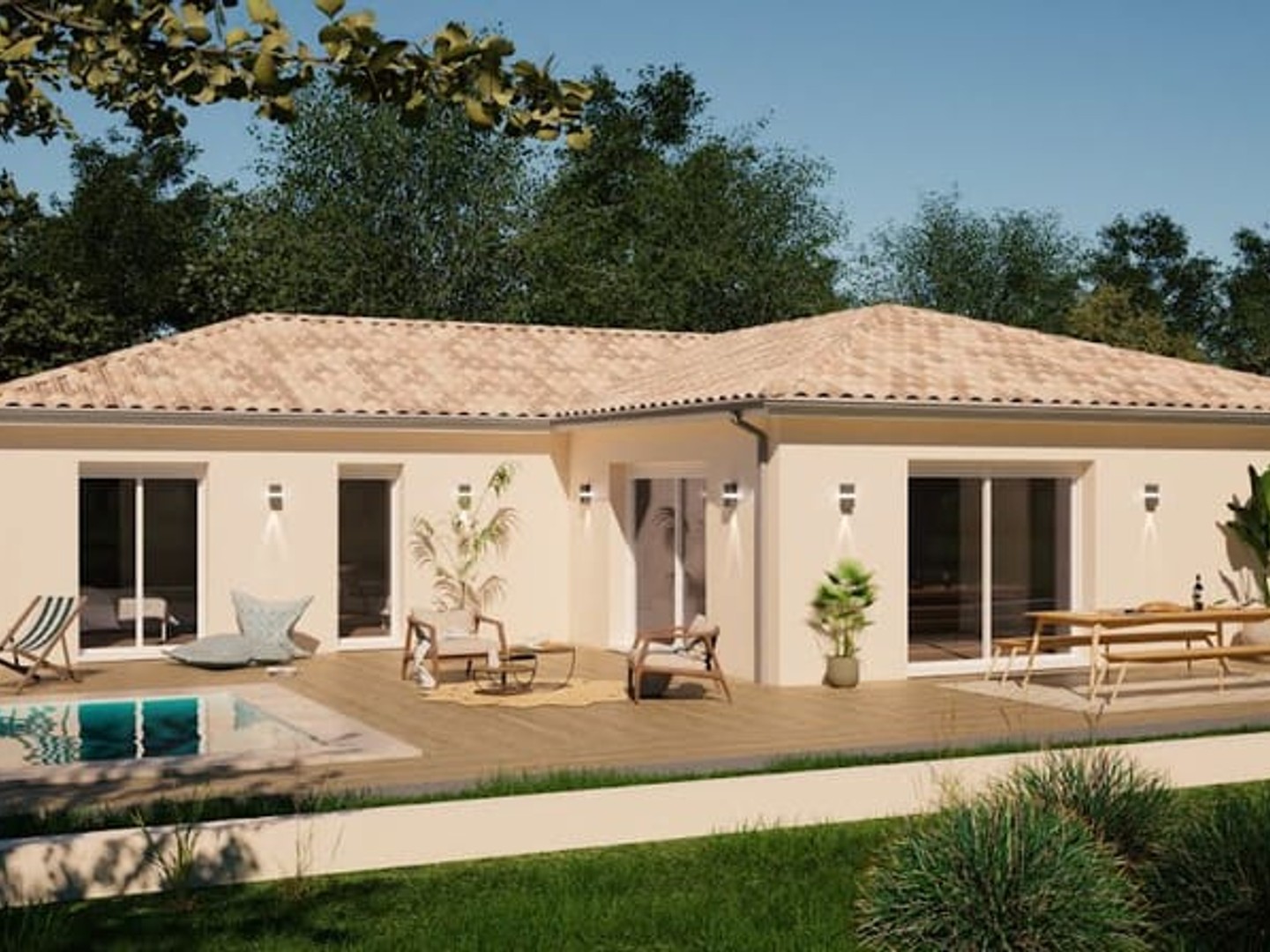 Maison neuve 4 pièces 120 m²