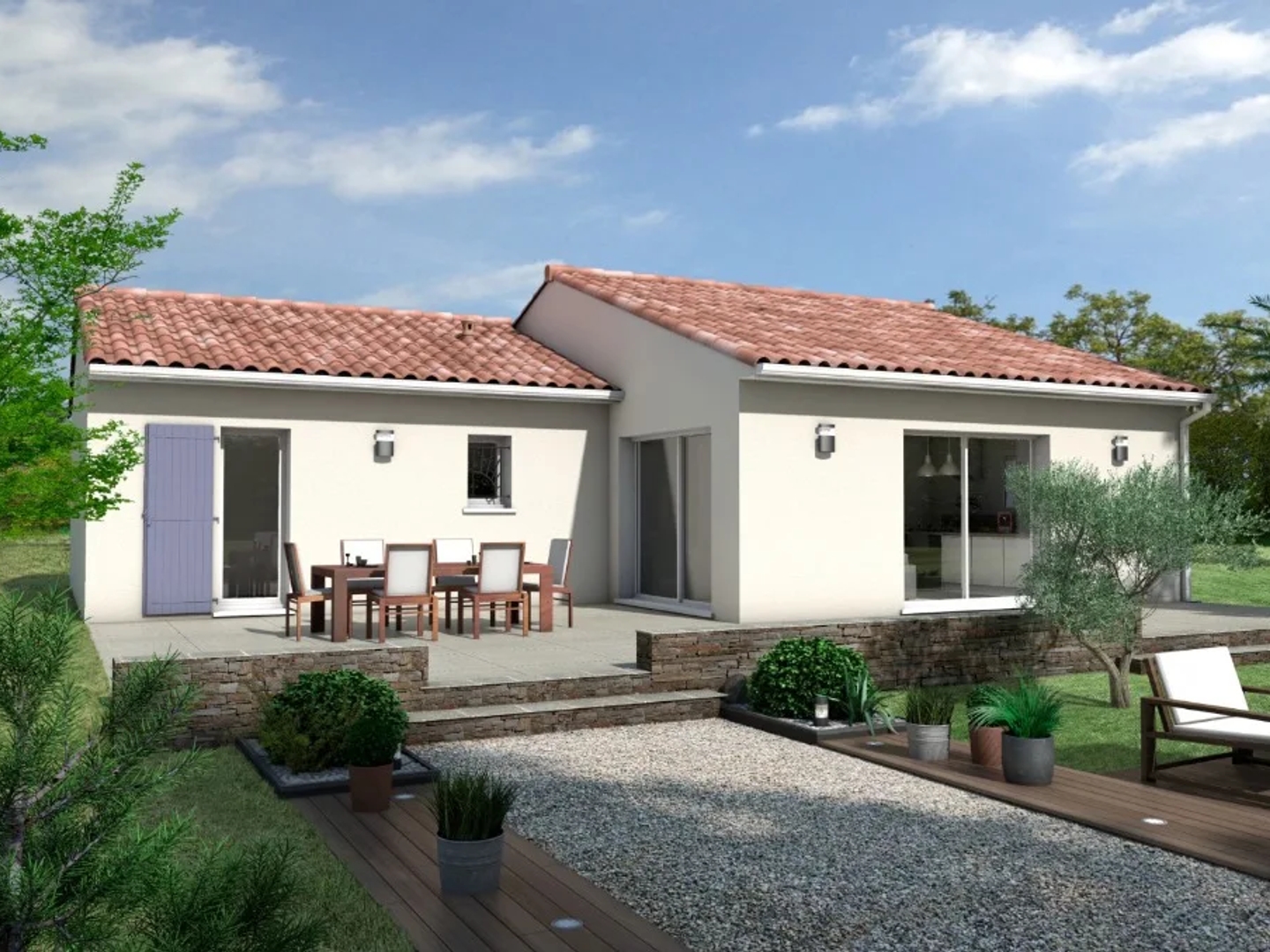 Maison neuve 4 pièces 89 m²