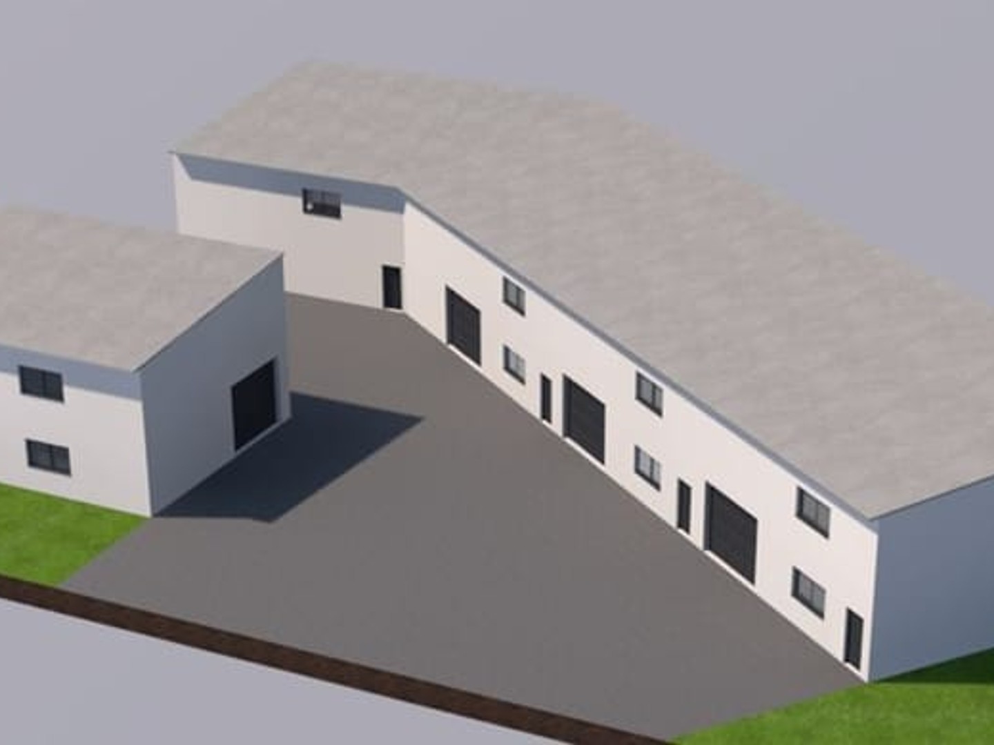 Immeuble commercial 100 m²