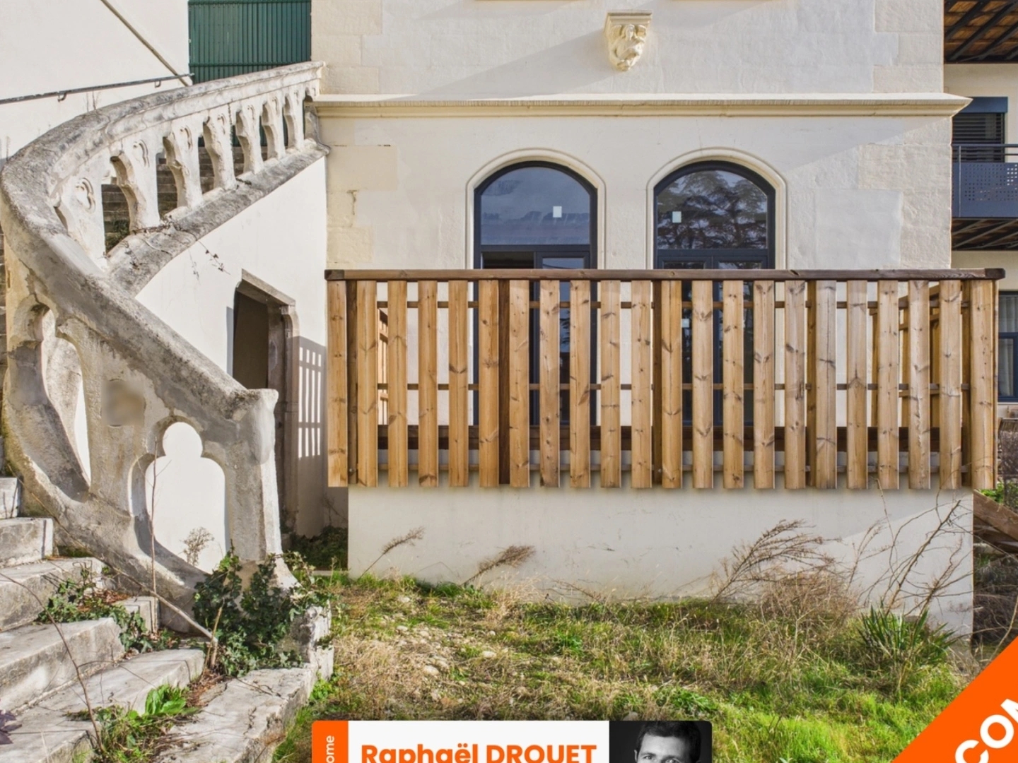 VIENNE - PLATEAU BRUT A AMENAGER AVEC TERRASSE, JARDIN ET STATIONNEMENT