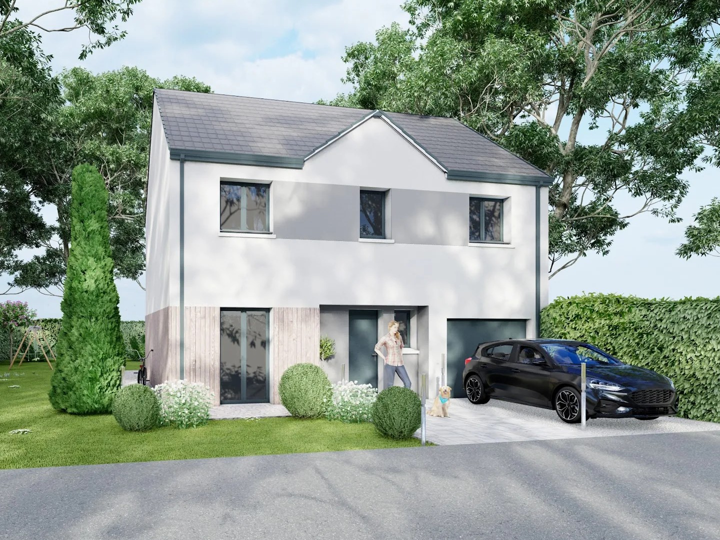 Maison neuve 5 pièces 113 m²