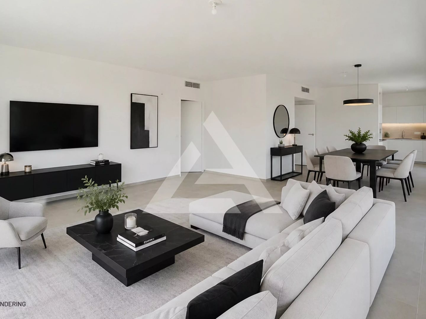 Appartement à vendre - 5 pièces - 127m2 - Beausoleil (06240)