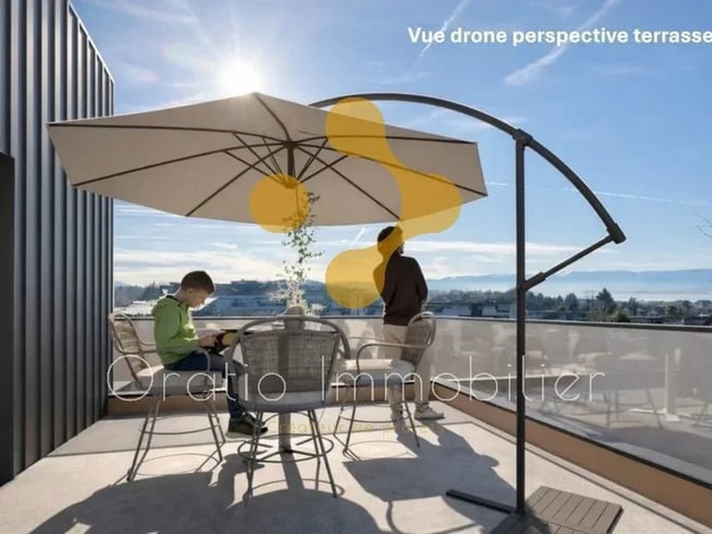 T4 en attique avec terrasse exceptionnelle