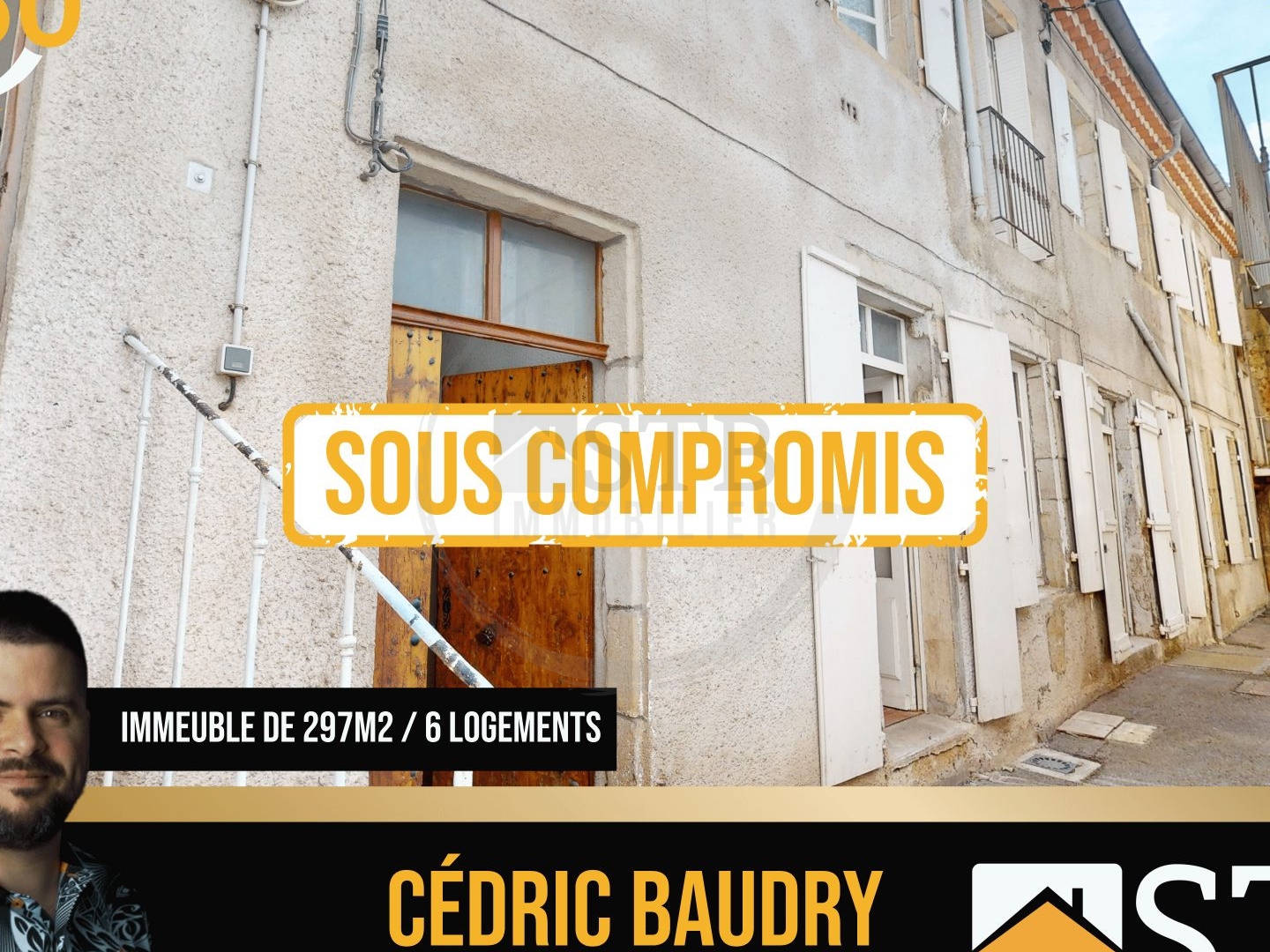 Immeuble 297 m²