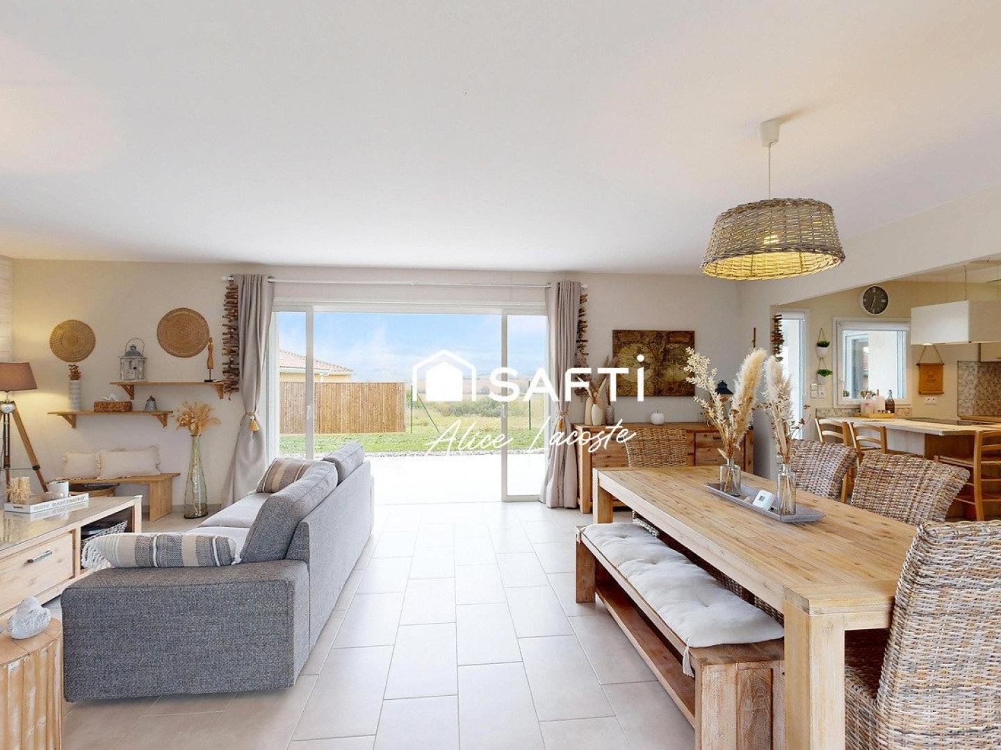 Maison contemporaine de plain-pied