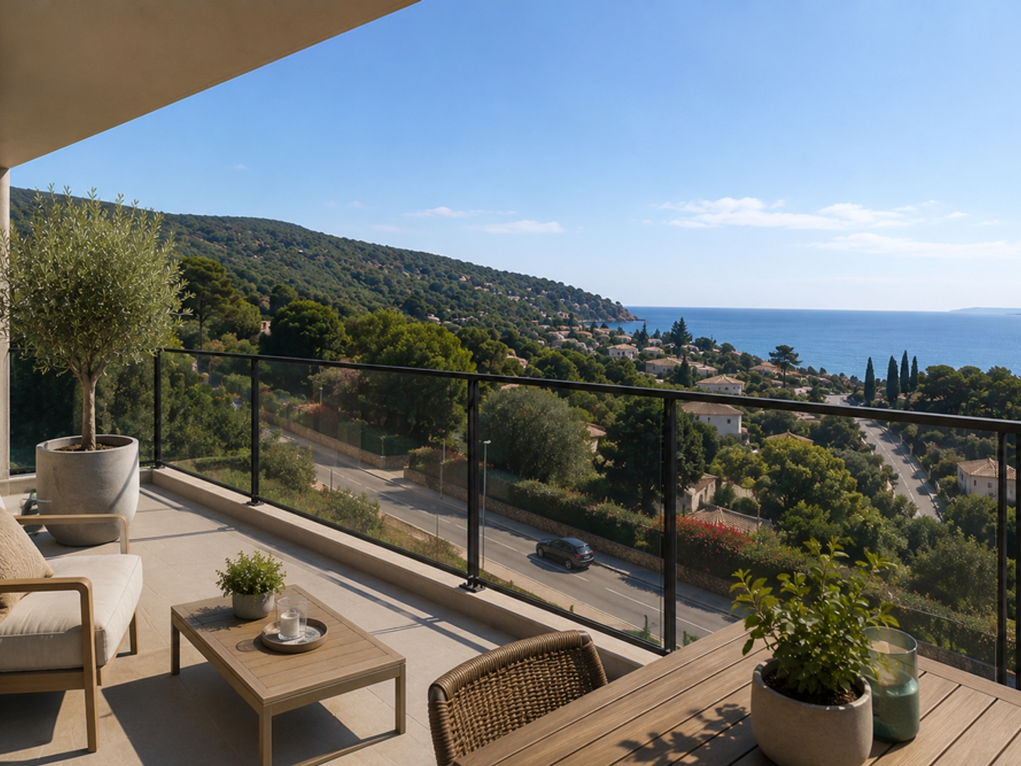* - SUPERBE VUE MER - SPACIEUX T3 AVEC TERRASSE