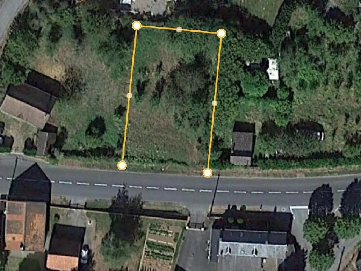Terrain à bâtir 993 m²