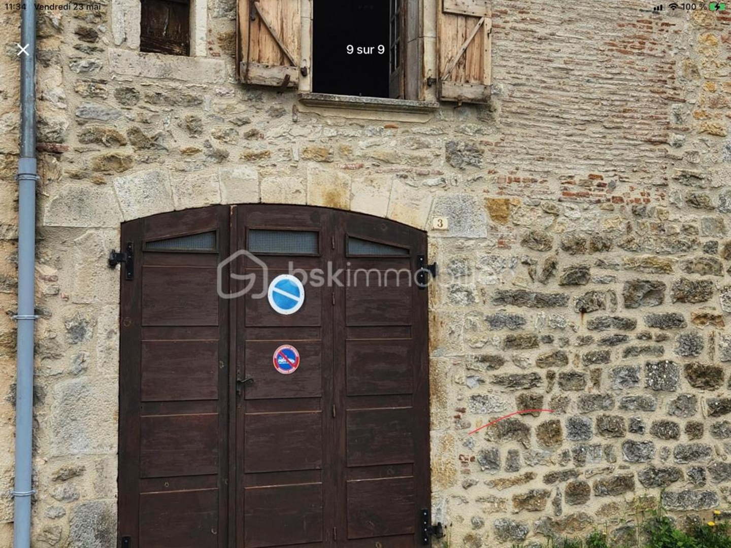 Maison à vendre - 2 pièces - 49m2 - Saint-Antonin-Nob... (82140)