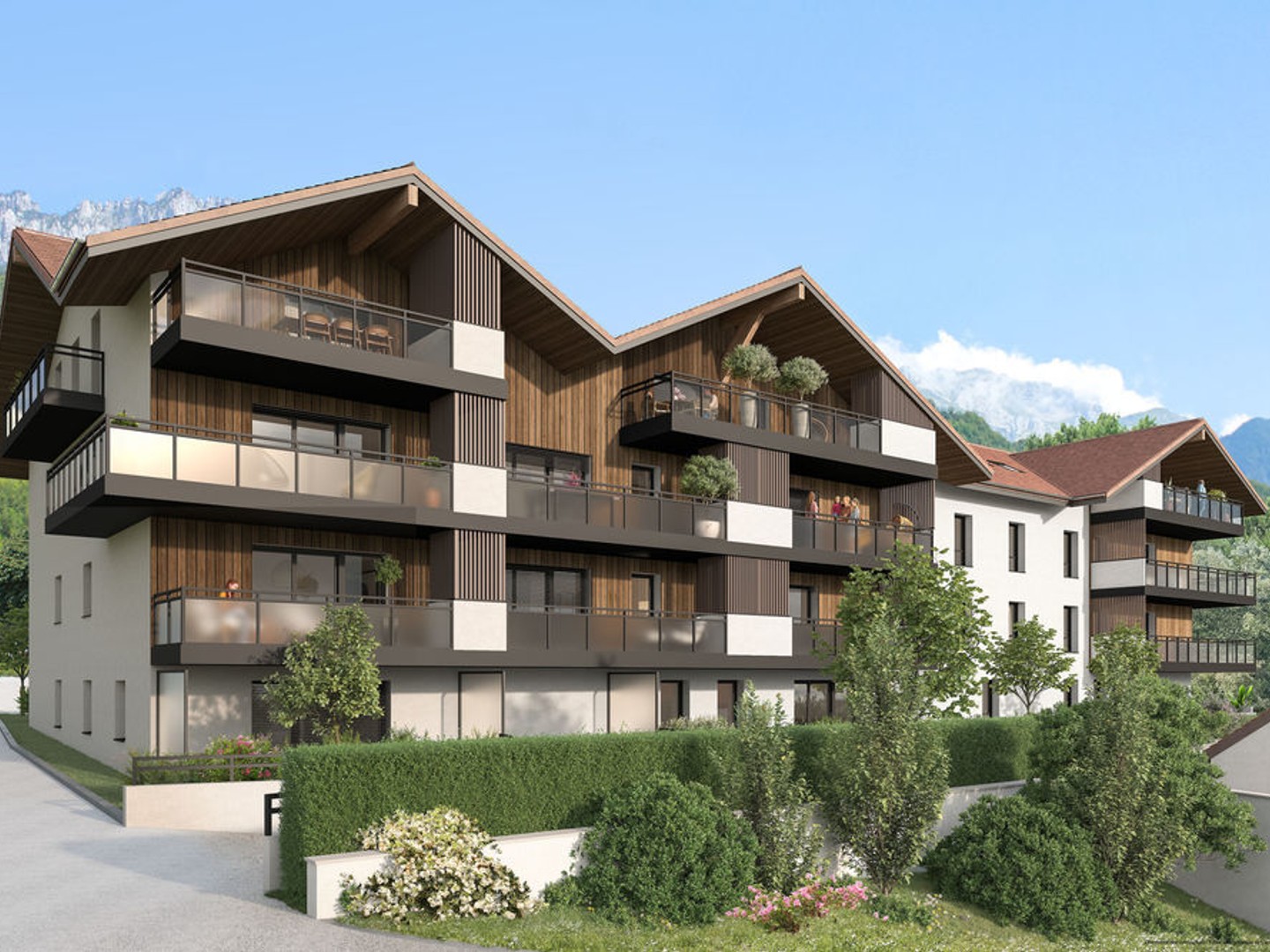 TYPE 2 - 44.68 m2 - L'ALLIANCE DU CHIC ET DU CHARME / VILLA PERROIX / TALLOIRES