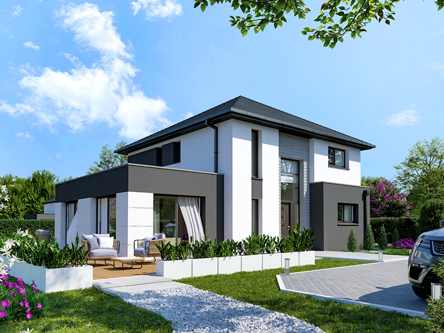 Terrain + maison 156 m²