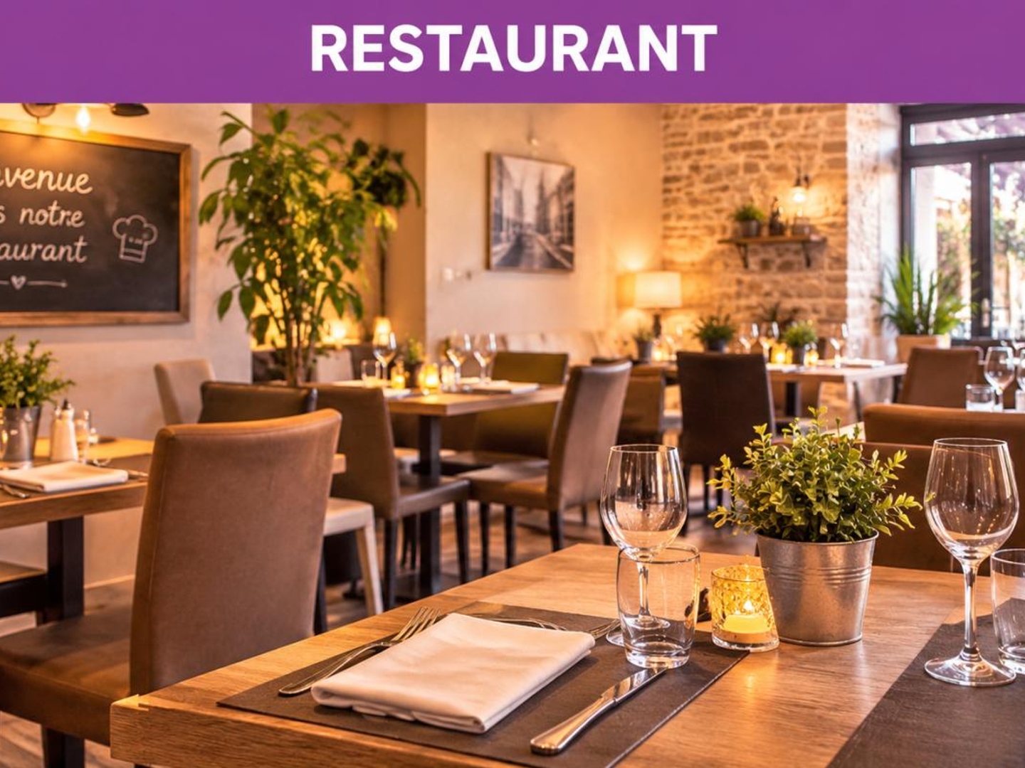 NANCY CENTRE-VILLE - RESTAURANT 130 M², CUISINE ÉQUIPÉE, TERRASSE