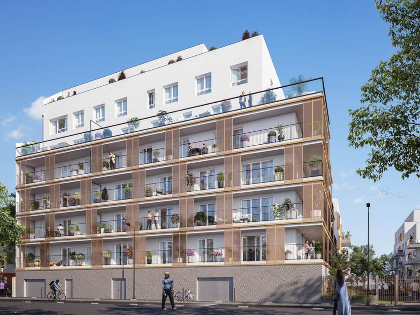 Appartement à vendre - 5 pièces - 88m2 - La Courneuve (93120)