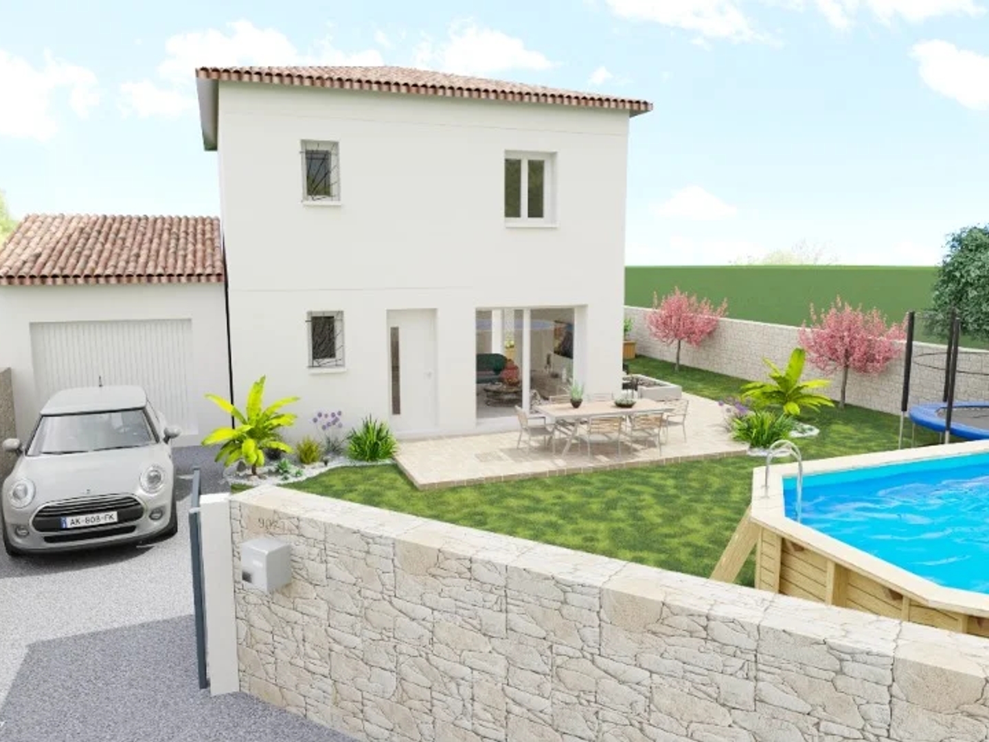 Maison neuve 4 pièces 85 m²