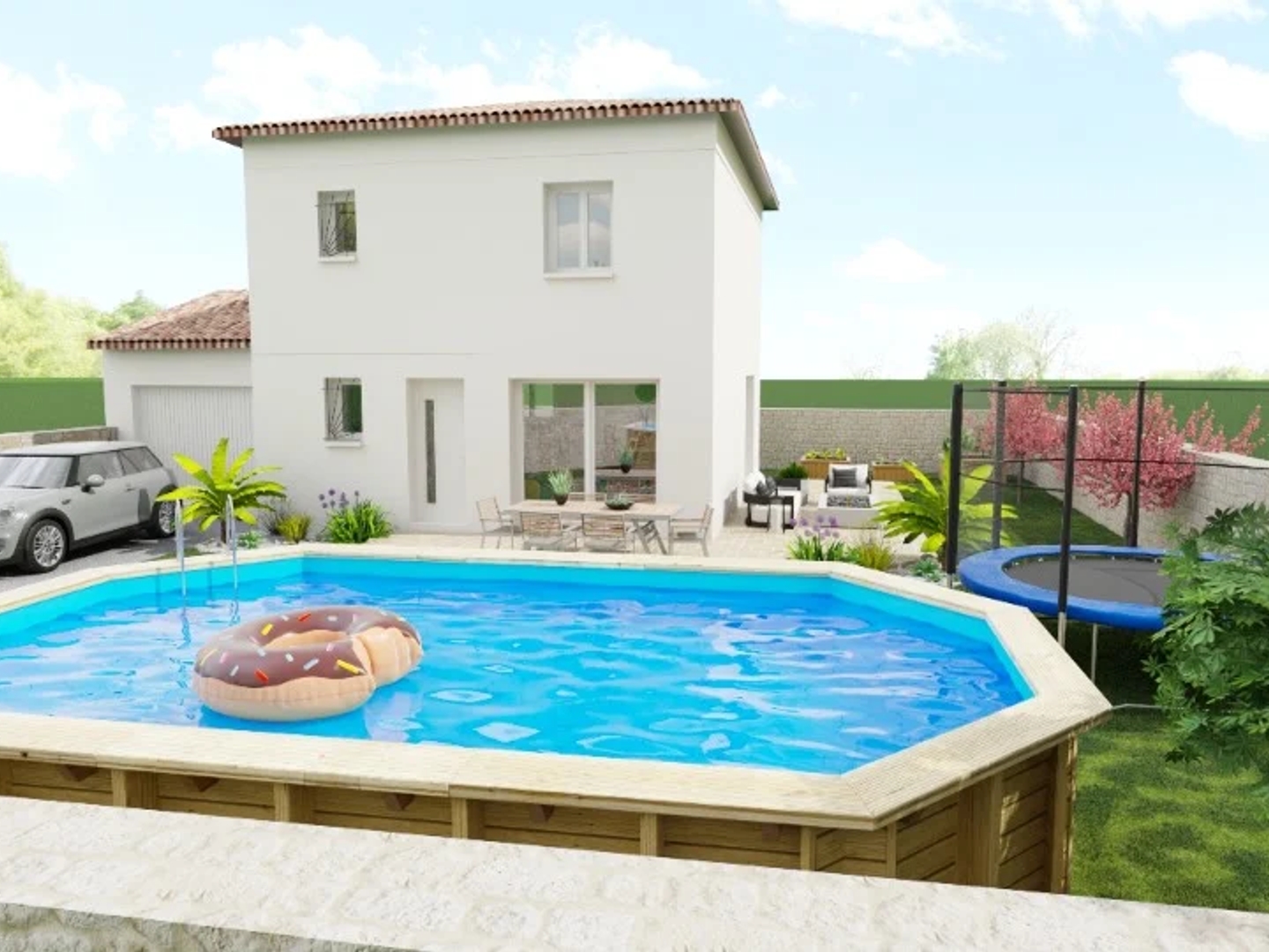 Maison à vendre - 4 pièces - 85m2 - Vagnas (07150)