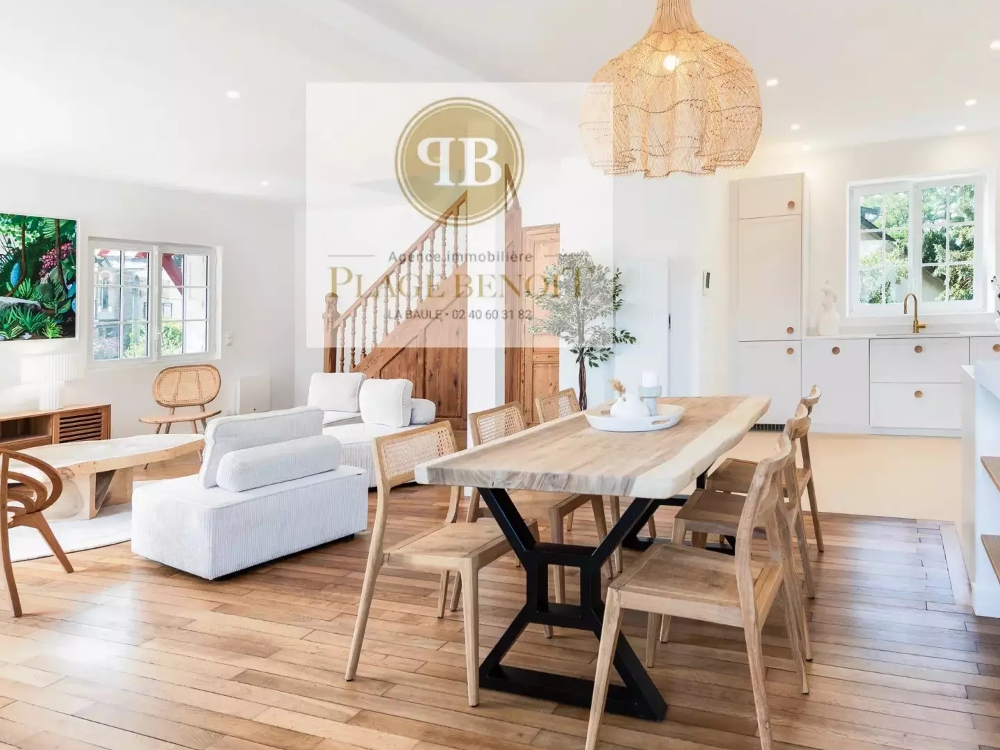 Appartement à vendre - 5 pièces - 133m2 - La Baule-Escoublac (44500)