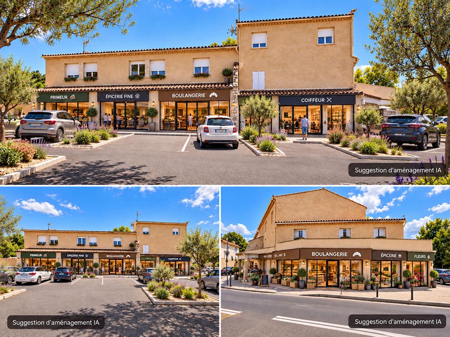 Local commercial 500 m²