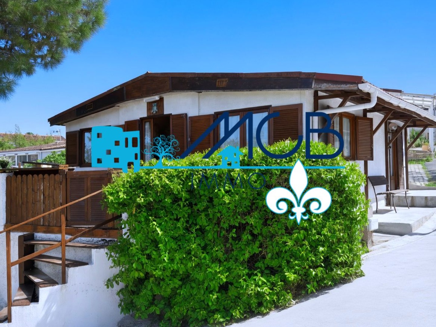 Chalet rénové dans un domaine avec piscine