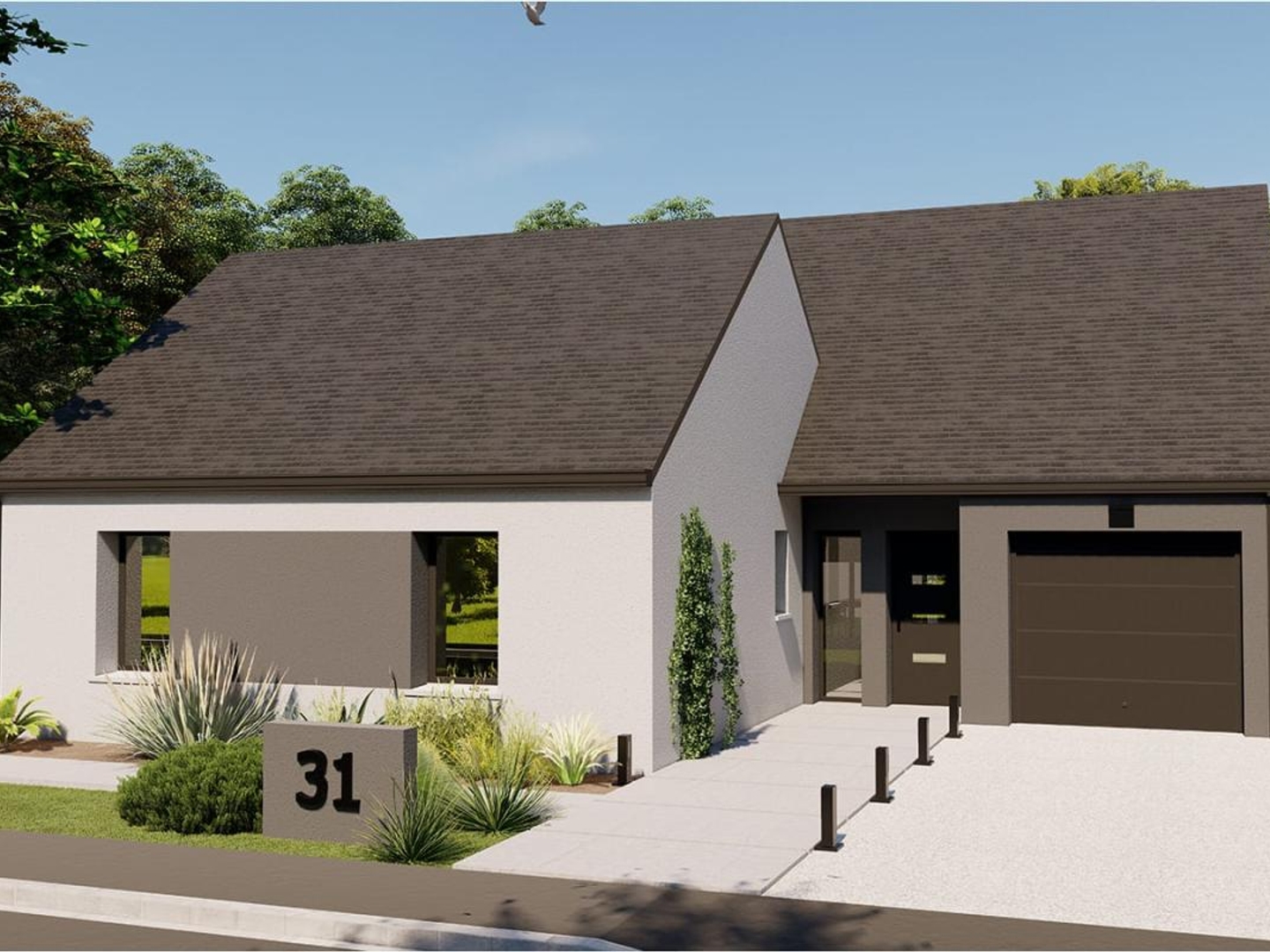 Terrain + maison 97 m²