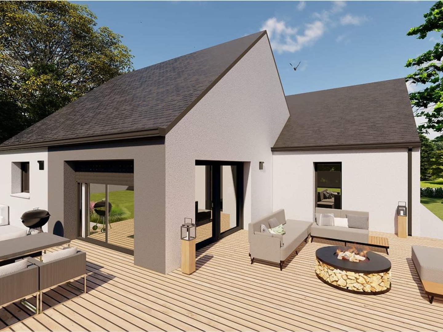 Maison à vendre - 97m2 - Mésanger (44522)