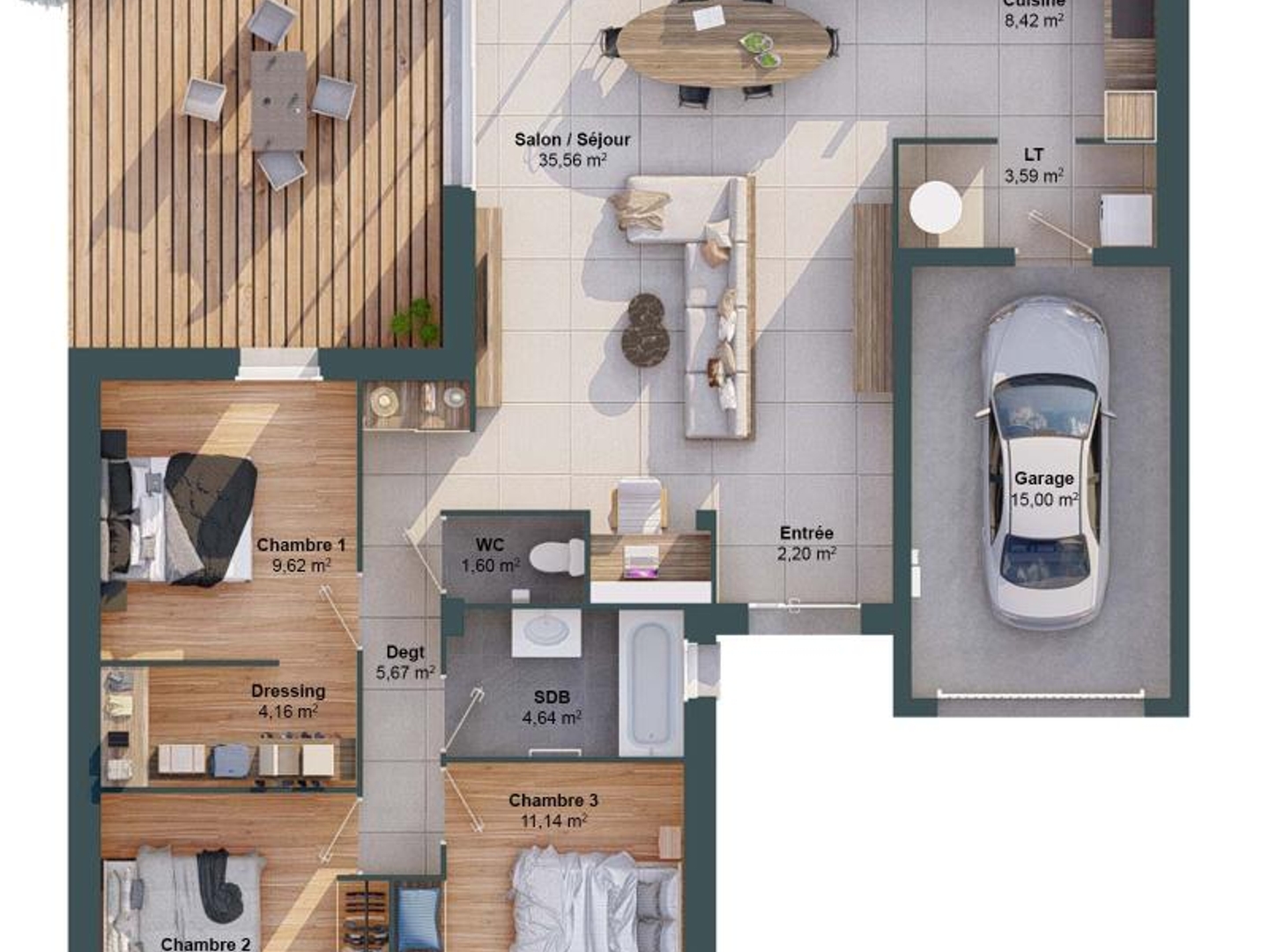 Maison à vendre - 97m2 - Mésanger (44522)
