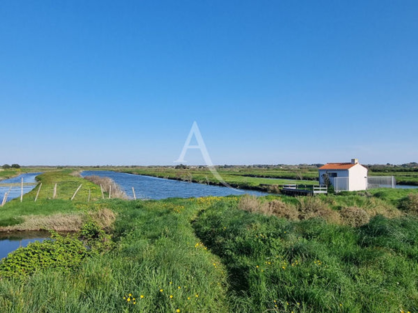 Terrain de loisir à poissons de plus de 2 hectares