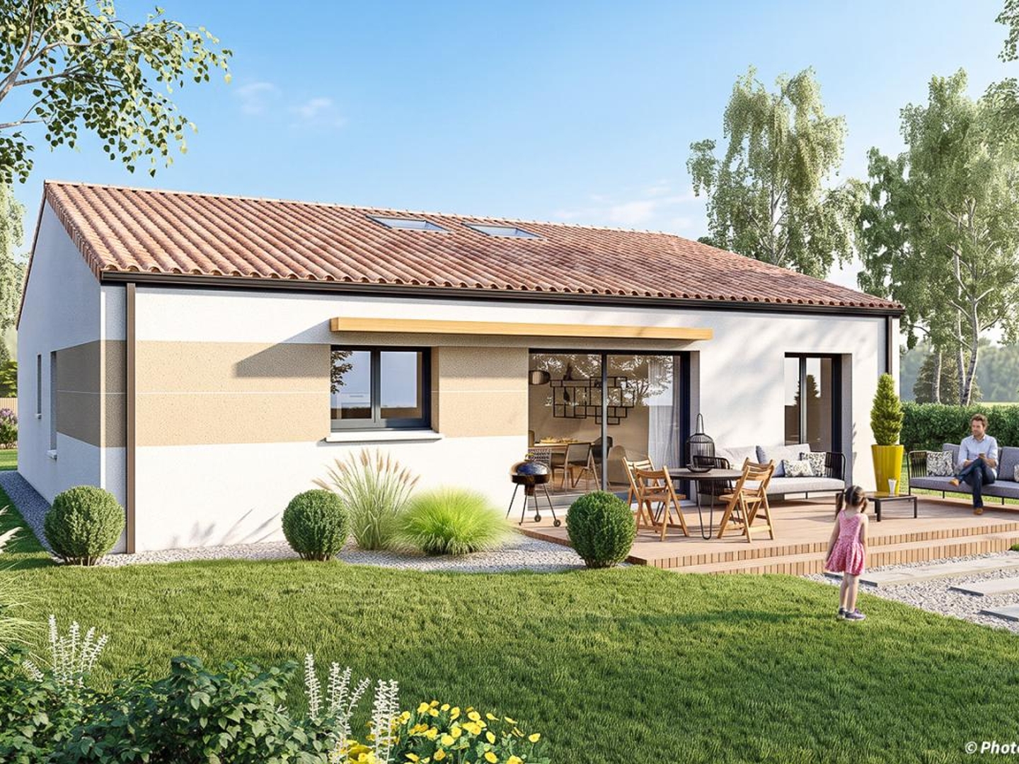 Maison à vendre - 98m2 - Barbezieux-Saint-... (16300)