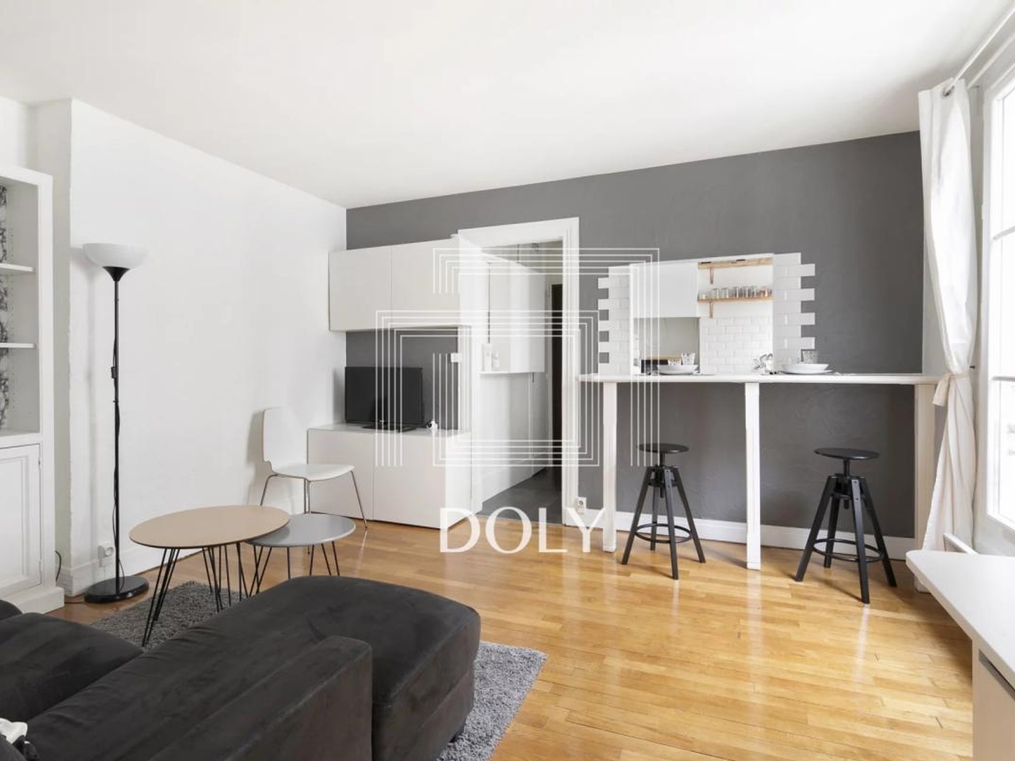 Vends appartement - 38 m² - 2 pièces, 1 chambre - Paris