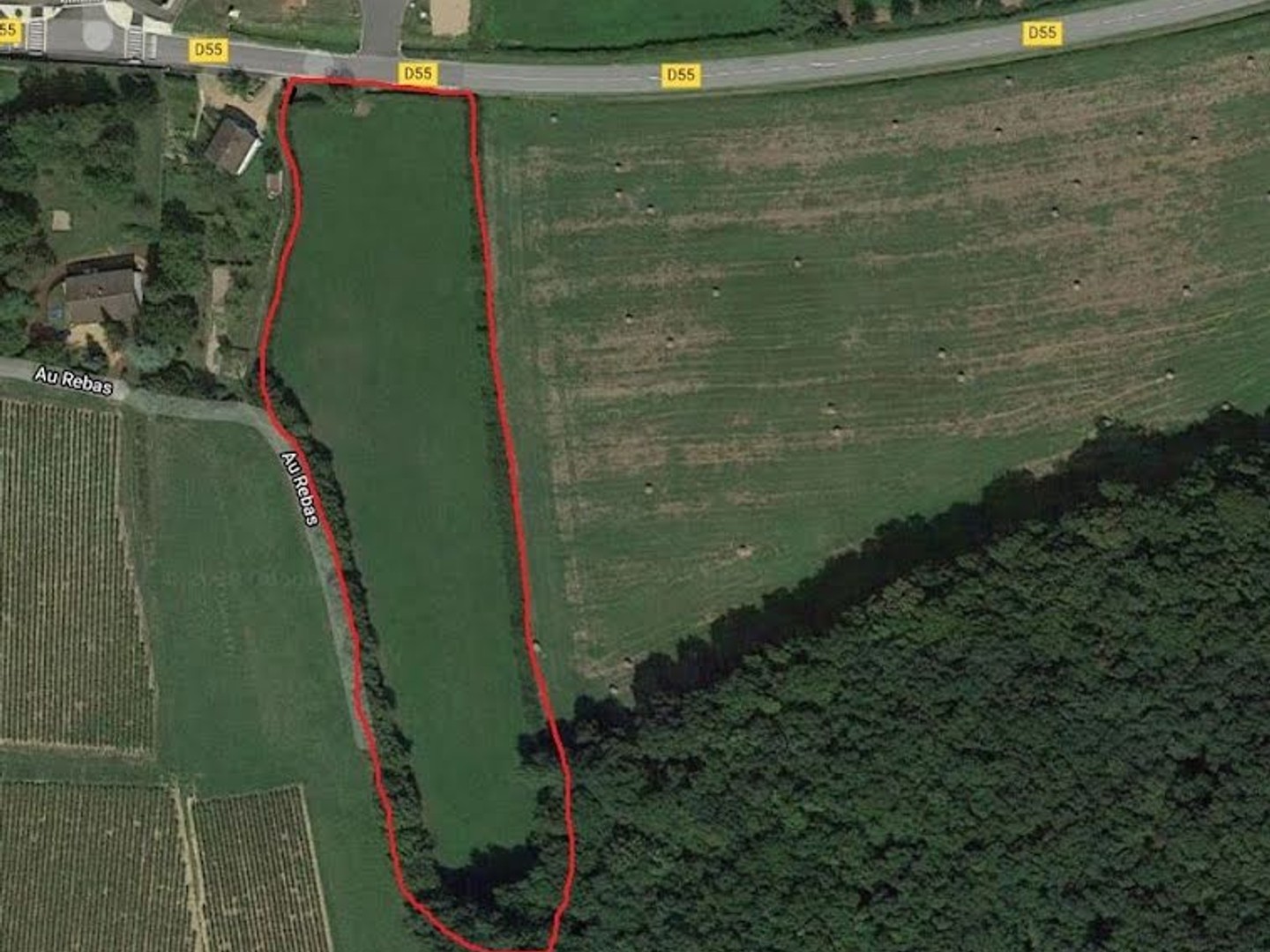 Terrain 9344 m²