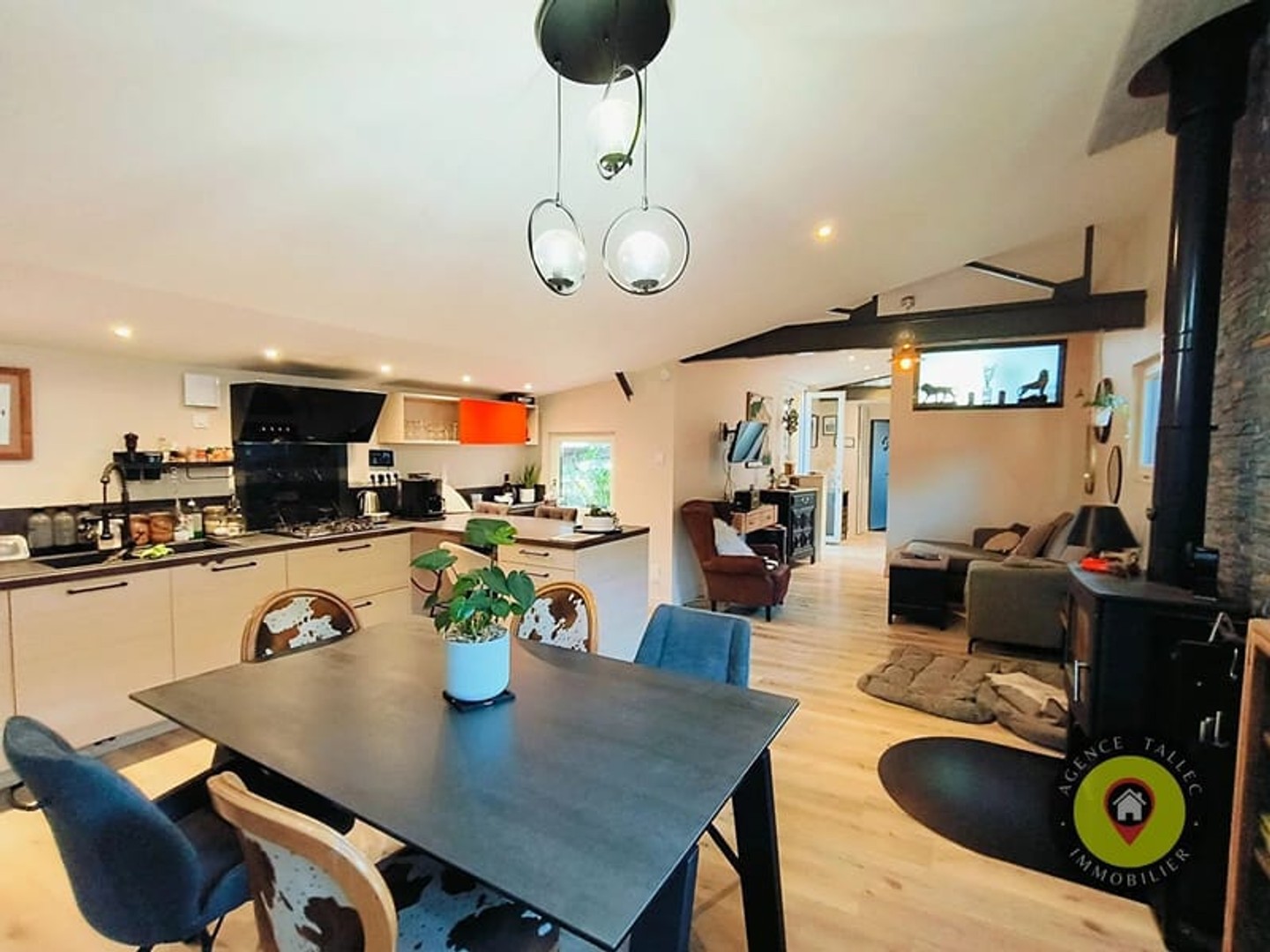 À vendre, Ensemble immobilier avec loft, gîte et hangar