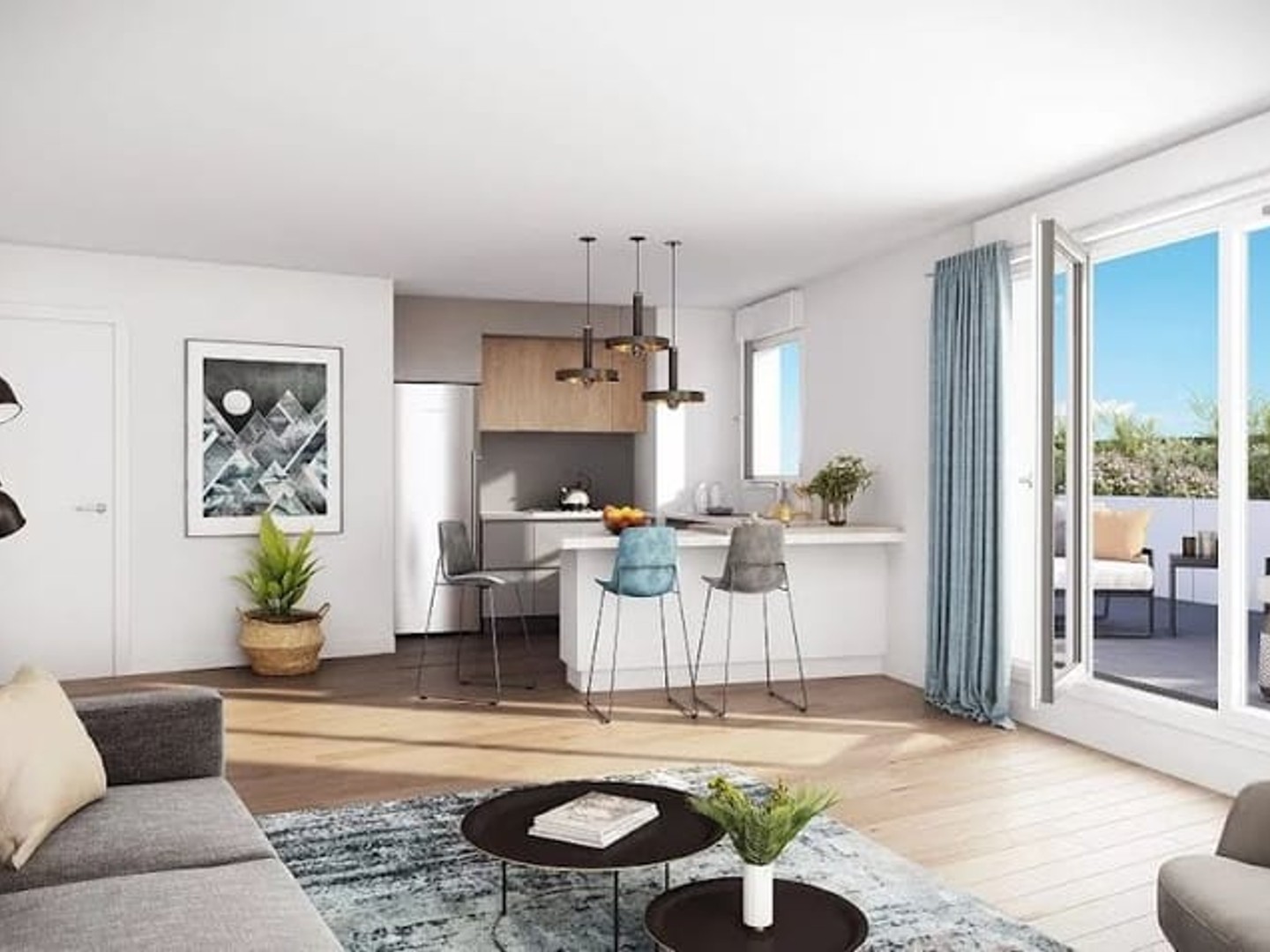Appartement 4 pièces 79 m²