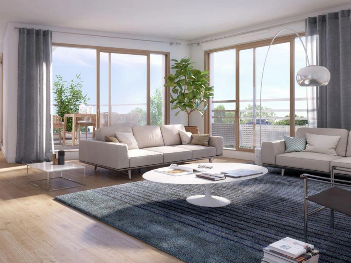Appartement 3 pièces 69 m²