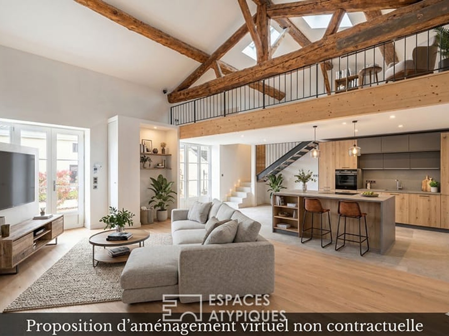 Maison de caractère rénovée avec jardin au sein d'une propriété du XIXe siècle