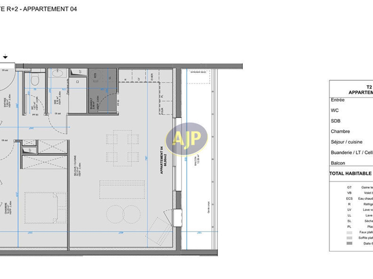 Appartement à vendre - 2 pièces - 61m2 - Lacanau (33680)
