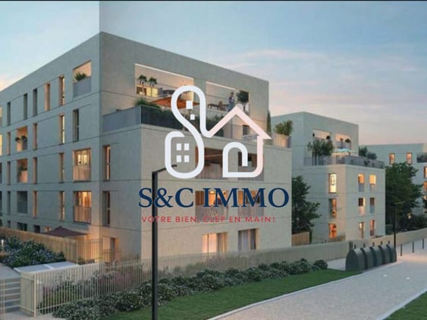 Appartement 2 pièces 43 m²