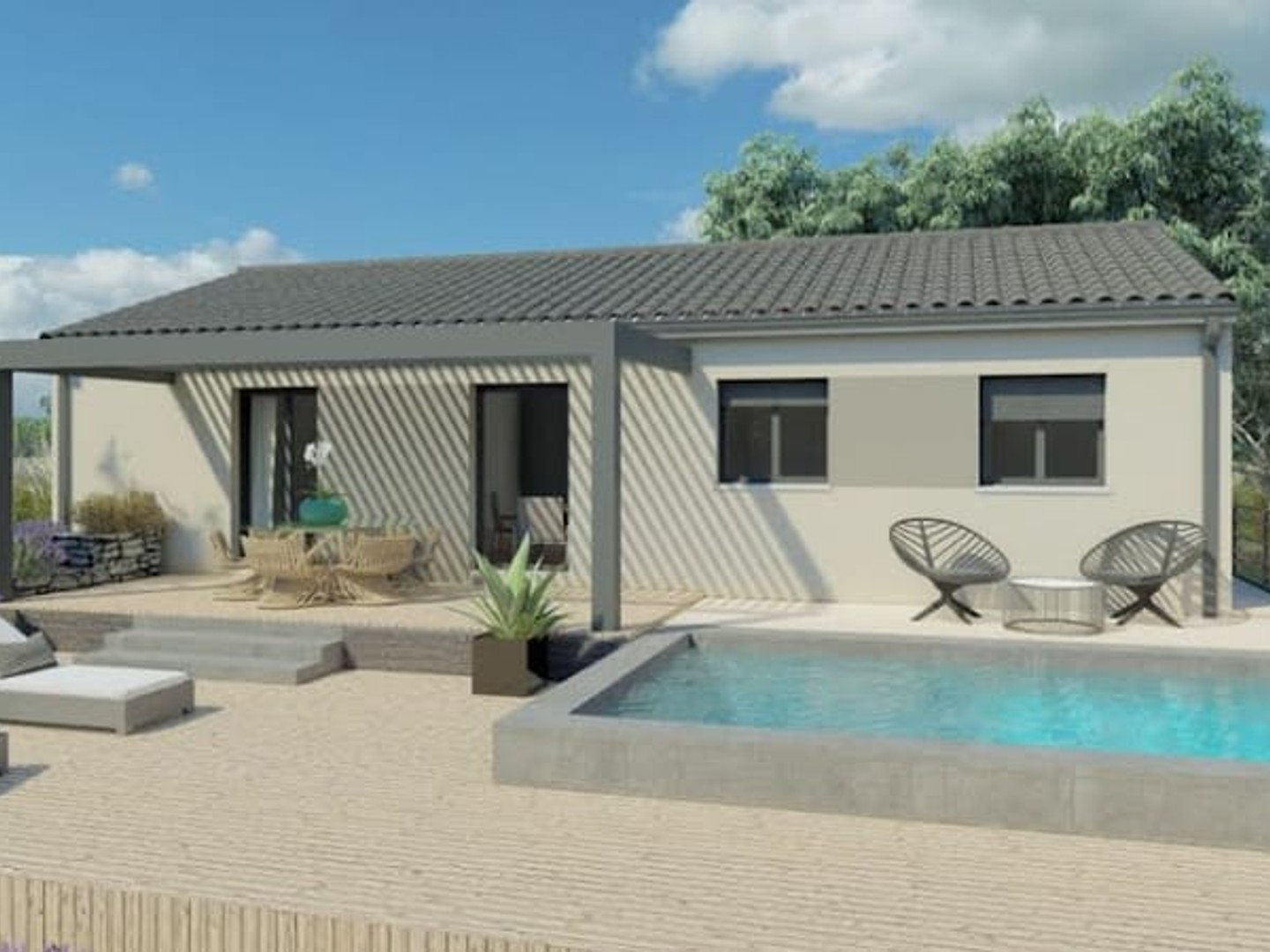 Maison 4 pièces 70 m²