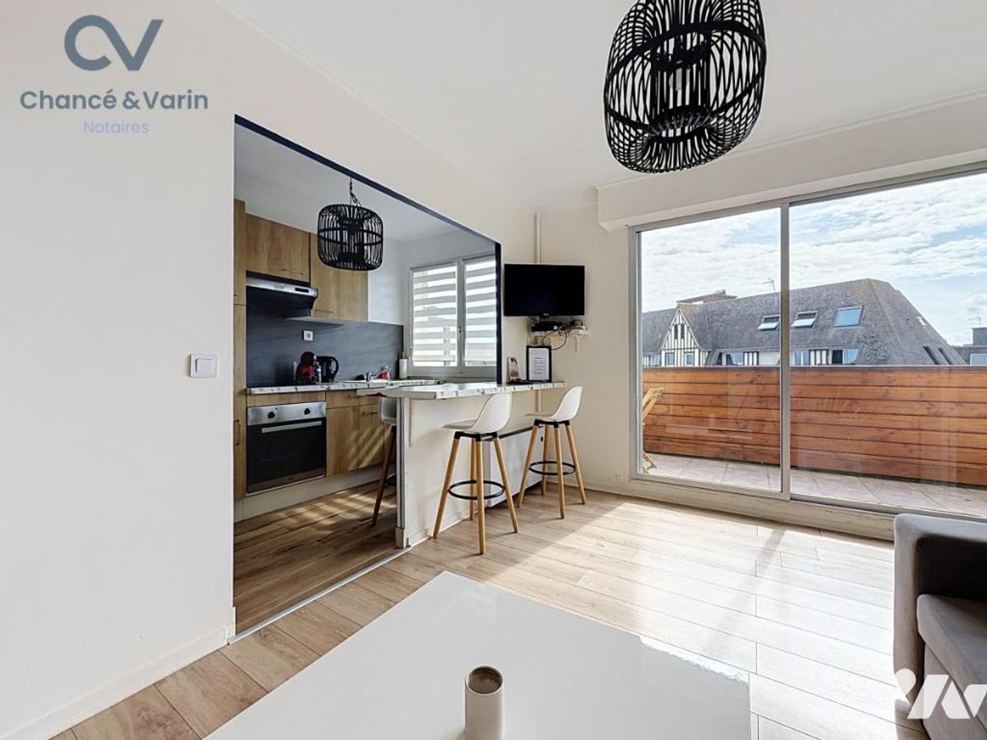 Appartement à vendre - 2 pièces - 30m2 - Villers-Sur-Mer (14640)