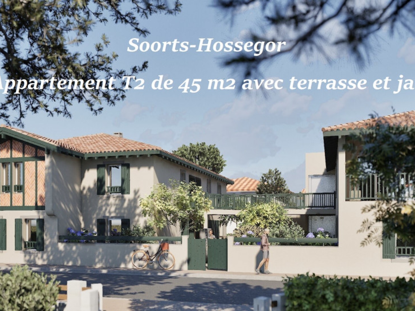 Appartement 2 pièces 45 m²