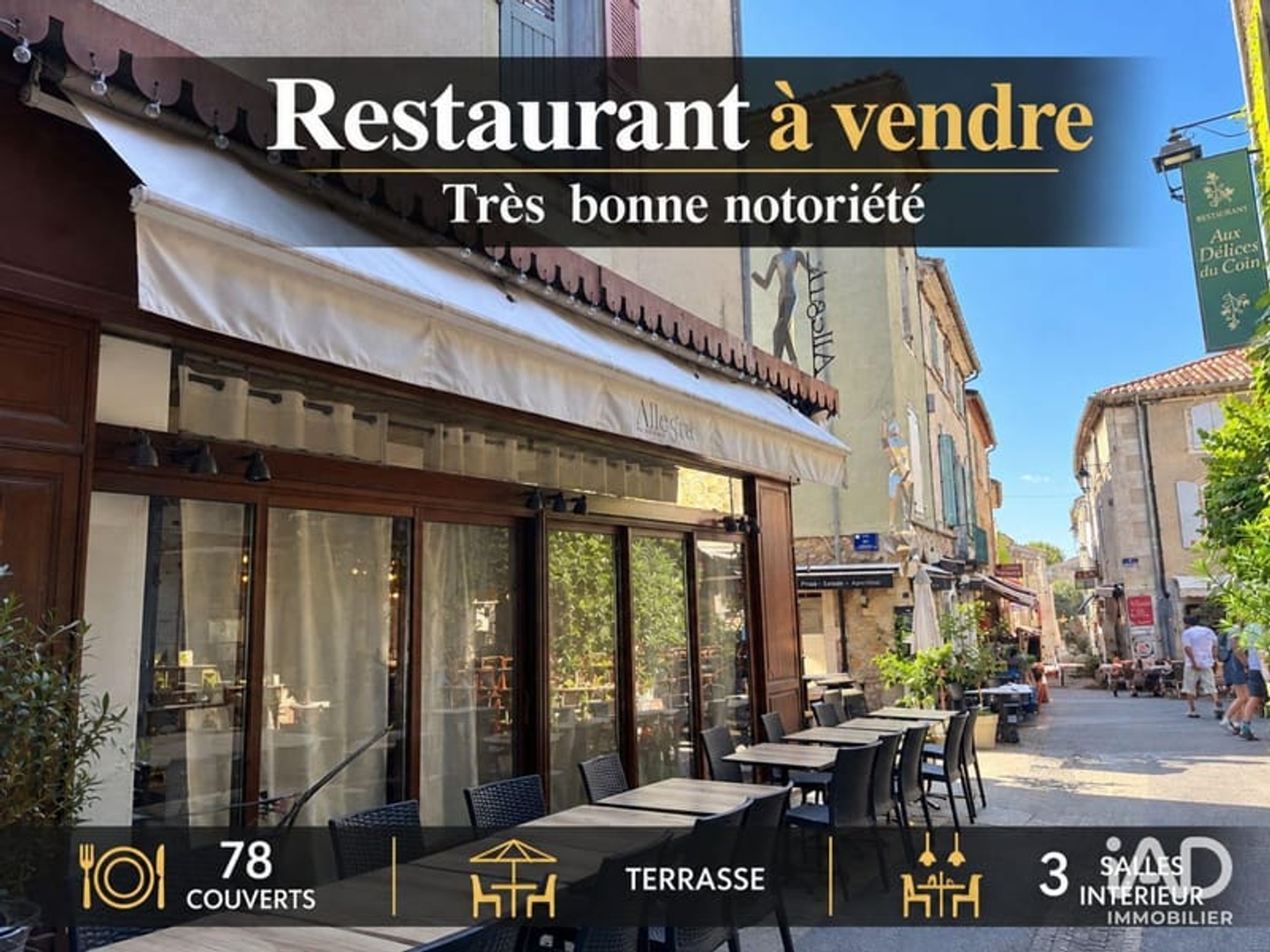 Fonds de commerce 100 m²