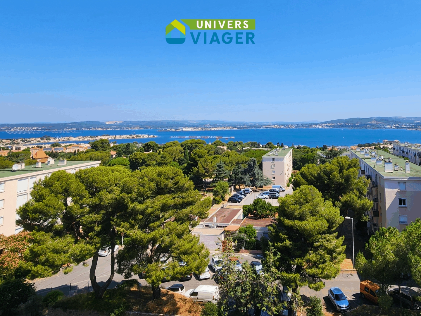 Appartement en viager occupé à Sète | Vue sur l'étang de Thau