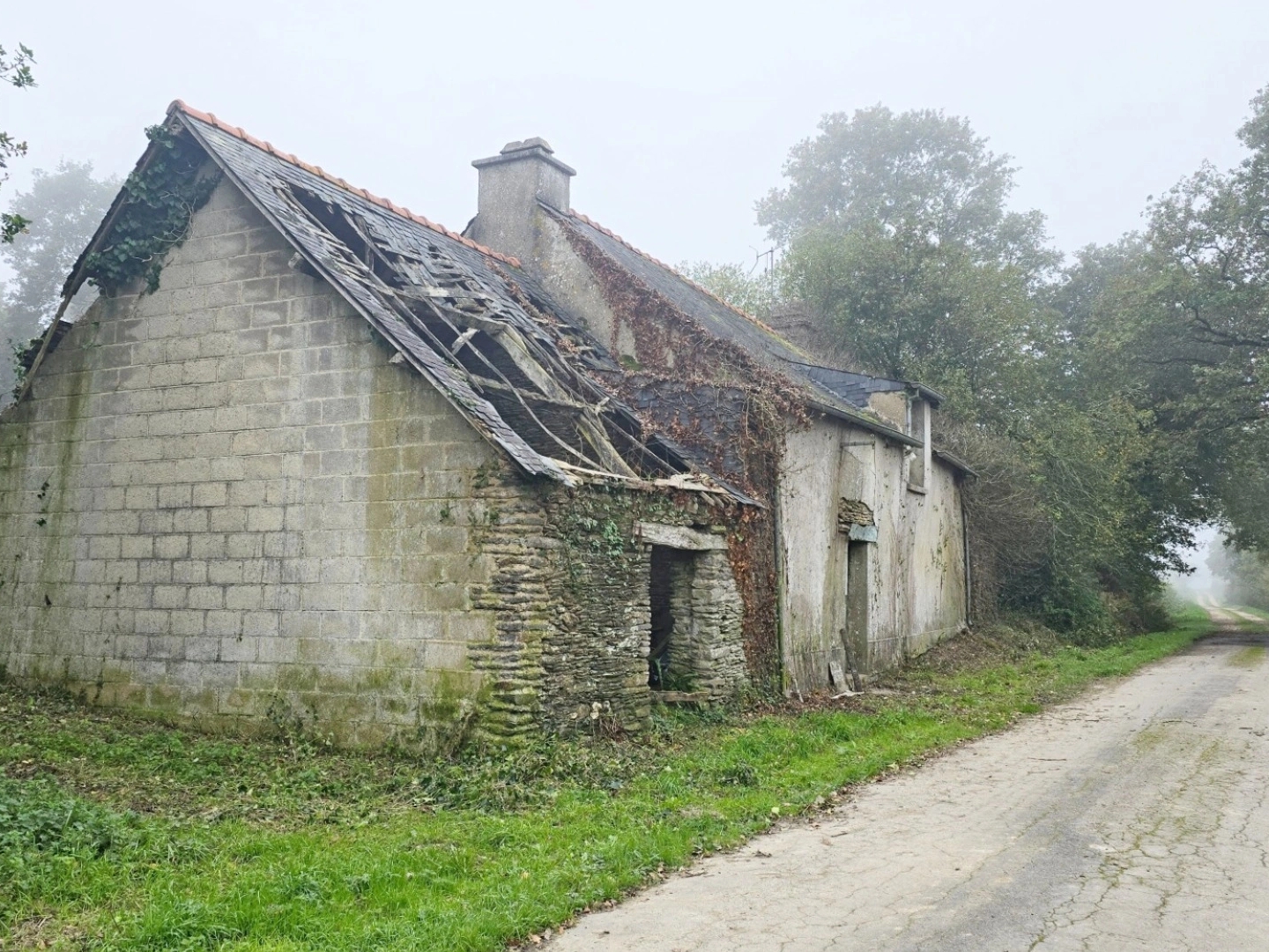 Maison à vendre - 2 pièces - 110m2 - Tréal (56140)