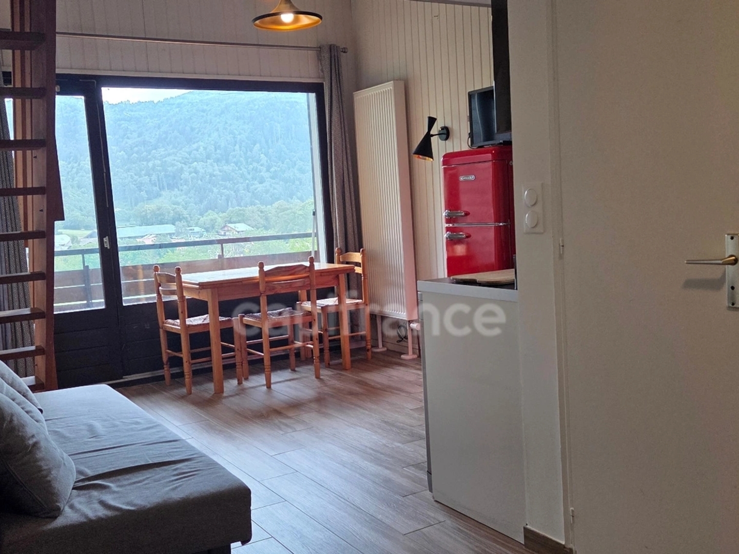 Appartement à vendre - 2 pièces - 26m2 - Thollon-Les-Mémises (74500)