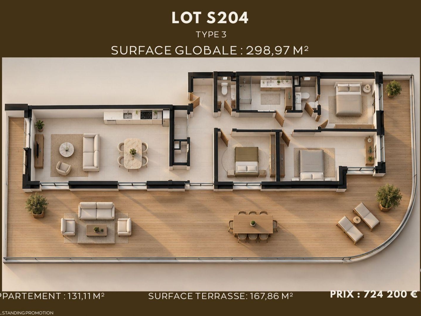 Appartement à vendre - 9 pièces - 131m2 - Saumur (49400)
