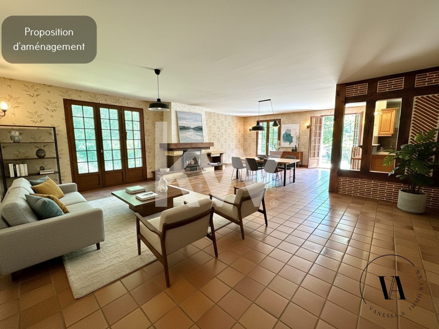 Maison à vendre - 5 pièces - 155m2 - Marcilly-En-Villette (45240)